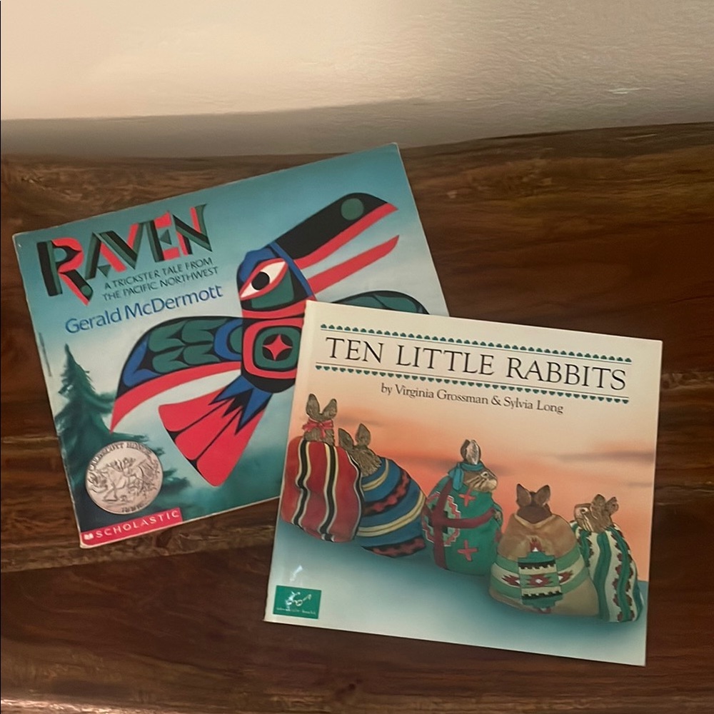 Raven and Ten Little Rabbits Paperback Book Set
